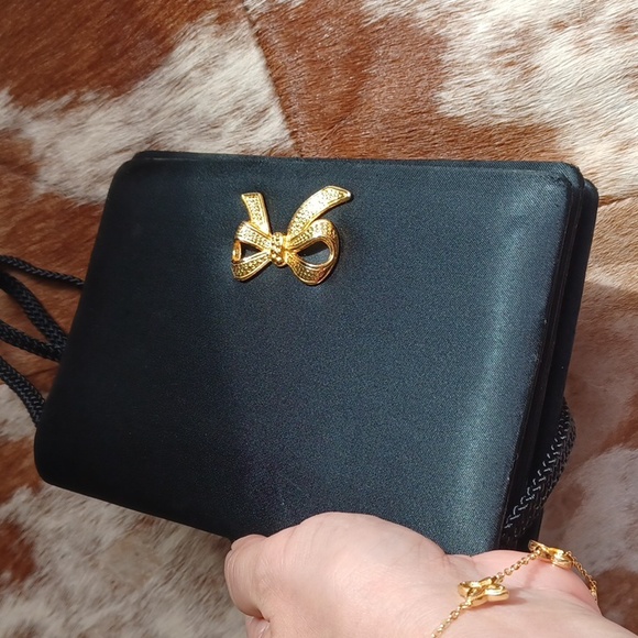 Vintage Black Little Clutch - Picture 13 of 16